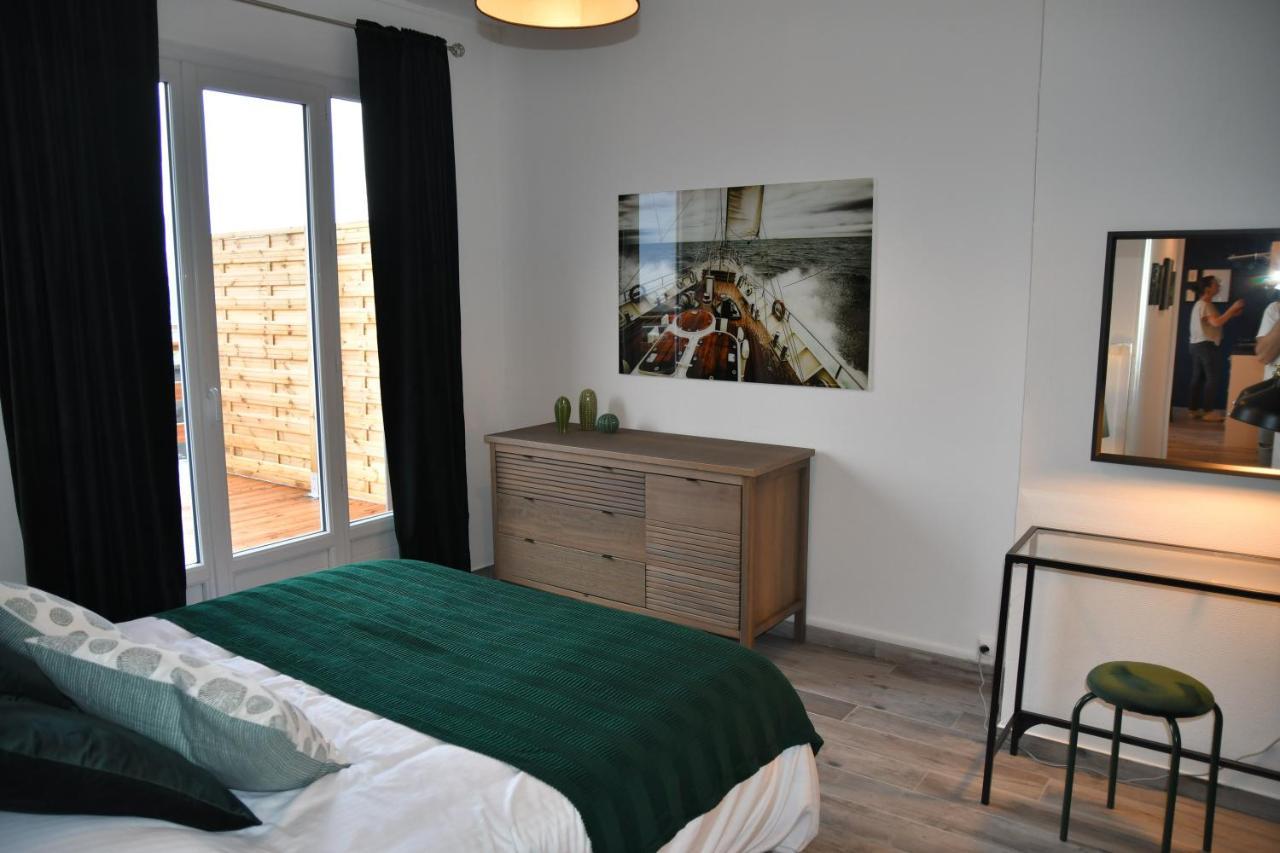 Escale Dieppe Gambetta - Appart Et Studios 2-6 Personnes Vue Ville Et Mer Luaran gambar