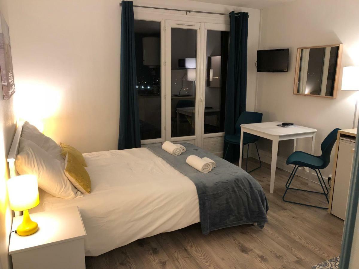 Escale Dieppe Gambetta - Appart Et Studios 2-6 Personnes Vue Ville Et Mer Luaran gambar