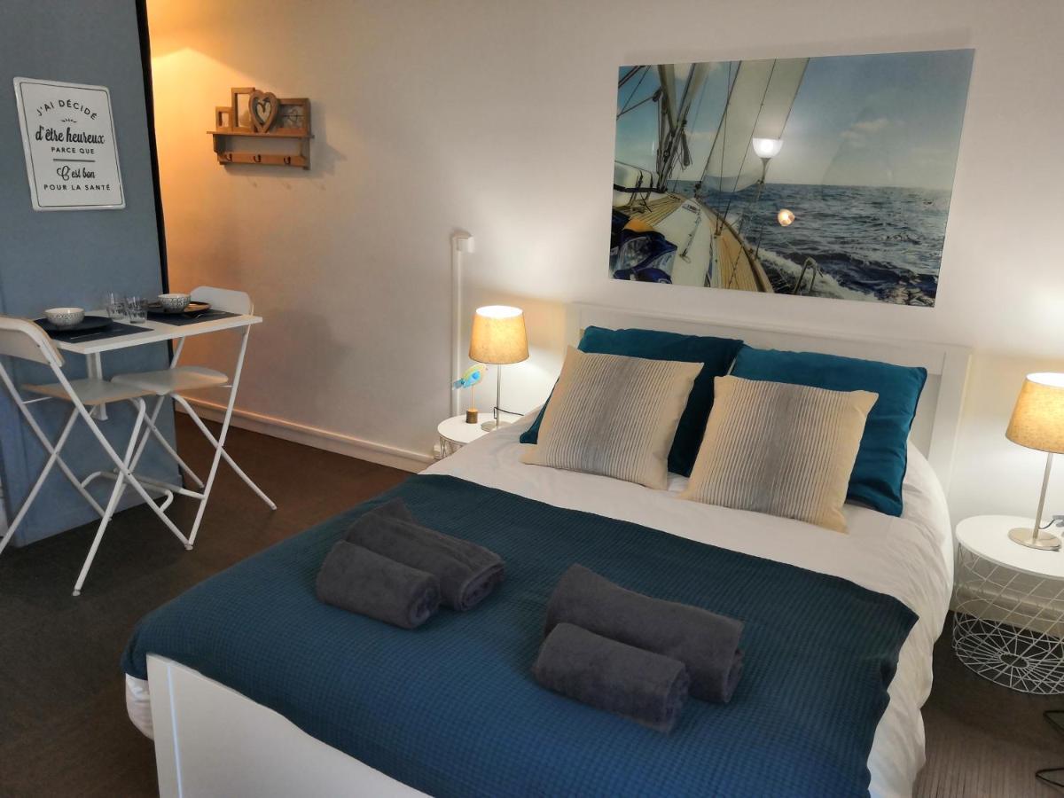 Escale Dieppe Gambetta - Appart Et Studios 2-6 Personnes Vue Ville Et Mer Luaran gambar